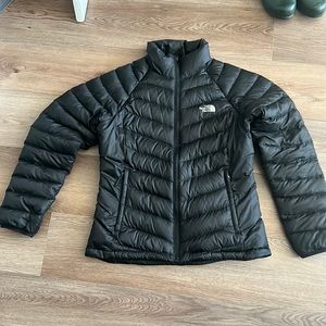 North Face black puffer jacket
